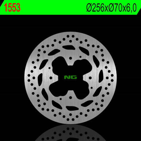 NG brake disc rear HONDA VFR 800 V-TEC 02-14, CB 1000R 08-17, VFR 800 X 11-16 (252X70X6mm) (4X8.5mm)