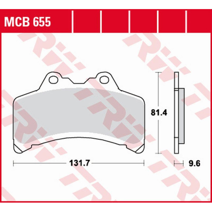 TRW LUCAS ZF brake pads KH191 ORGANIC YAMAHA GTS 1000 '93-'99 front