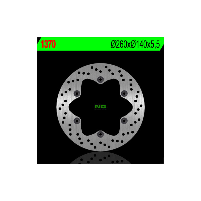 NG brake disc rear SUZUKI B-KING / ABS 1300 '08-'11, B-KING KONZEPT 1300 '12-13 (260X140X5.5)