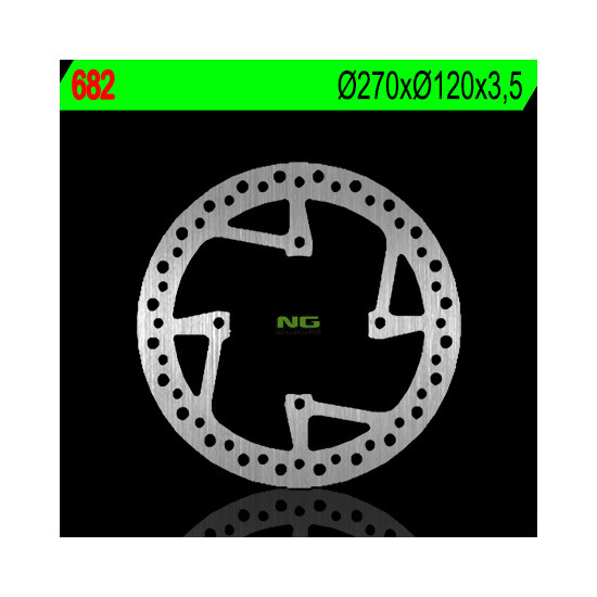 NG brake disc front SHERCO 250 / 300 / 450 / 510 (270X120X3,5) (4X10,5mm)
