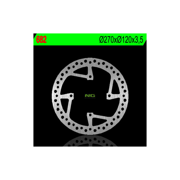 NG brake disc front SHERCO 250 / 300 / 450 / 510 (270X120X3,5) (4X10,5mm)