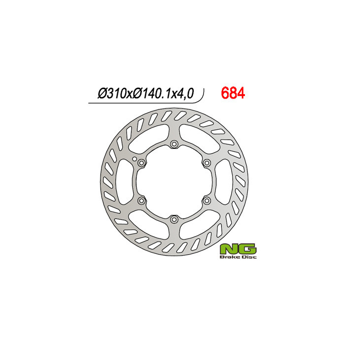 NG brake disc front BETA 350 / 400 SM (SR. 310mm) (310x140x4)