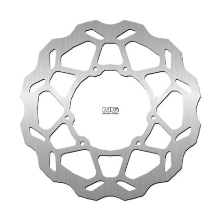 NG brake disc front DERBI 50 / 125, SHERCO 50 / 125 / 290 (260X108X3,5mm) (6X6,5mm) WAVE - replaced NG193X