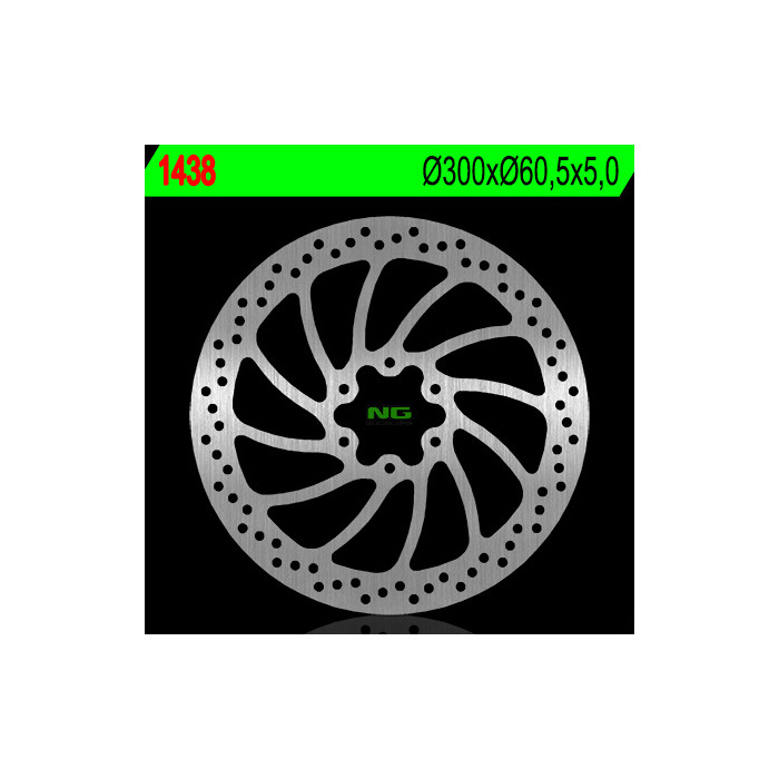 NG brake disc front KTM DUKE 125 / 200 / 390 '14-'16, RC 125 / 200 / 390 '14-'16, BMW G310 '16-'17 (300X60.5X4) (6X8.5mm)