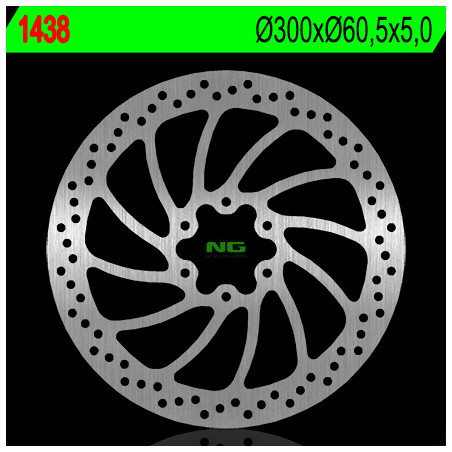 NG stabdžių diskas priekis KTM DUKE 125 / 200 / 390 '14-'16, RC 125 / 200 / 390 '14-'16, BMW G310 '16-'17 (300X60,5X4) (6X8,5mm)