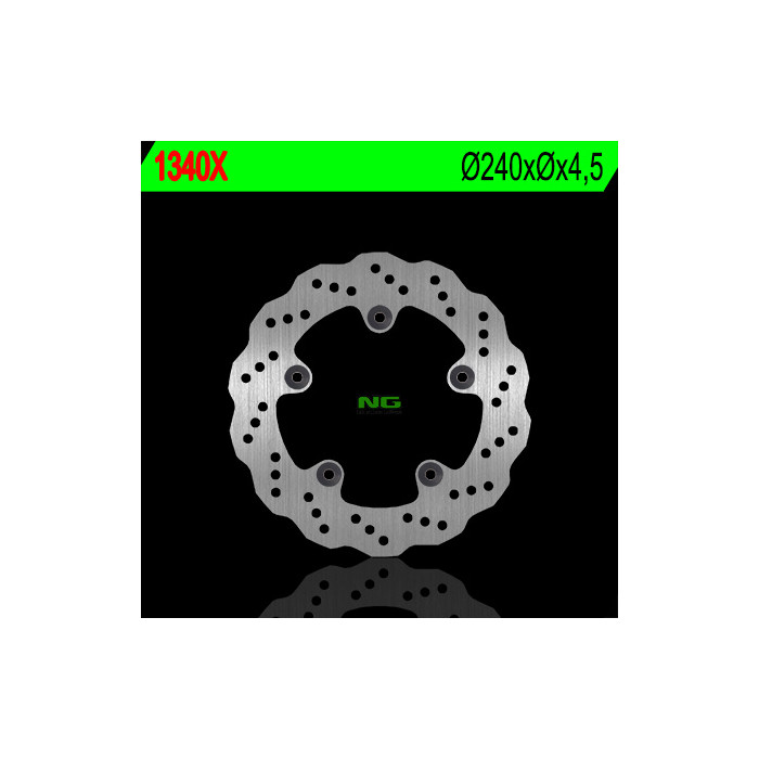NG brake disc rear HONDA CB 650 '14-'18, INTEGRA 670 '12-'13, CTX 700 '13-'17, NC 750 X / S 14-22 (240X5) (5X10,5mm) WAVE