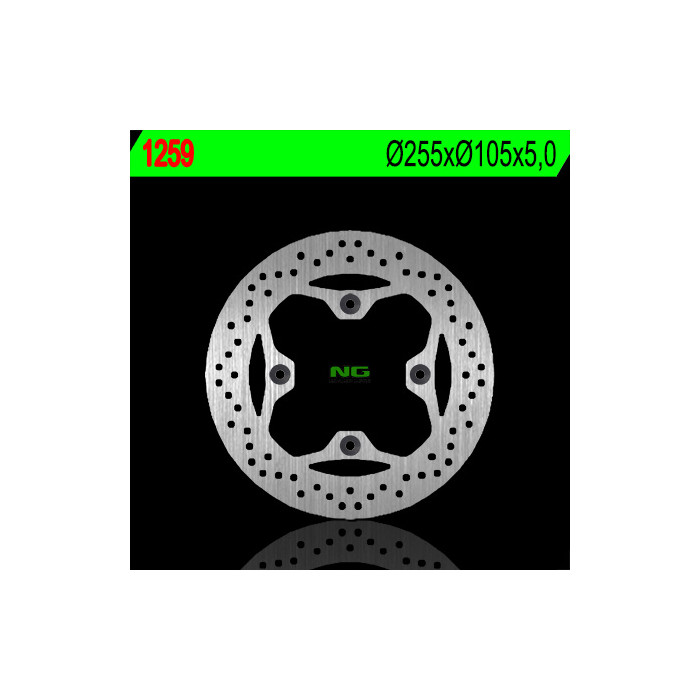 NG brake disc rear TRIUMPH 500 / 800 / 900 / 955 / 1050 / 1200 (255X105X5)
