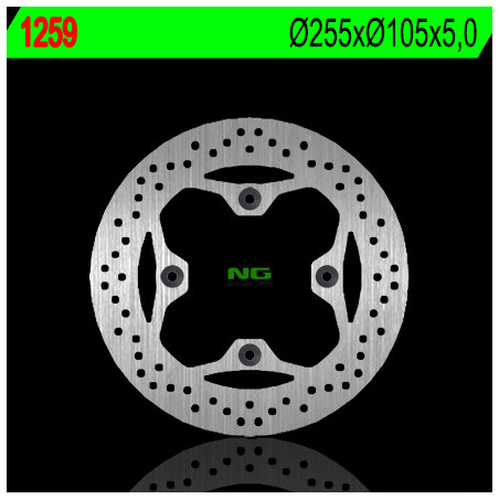 NG stabdžių diskas galas TRIUMPH 500 / 800 / 900 / 955 / 1050 / 1200 (255X105X5)