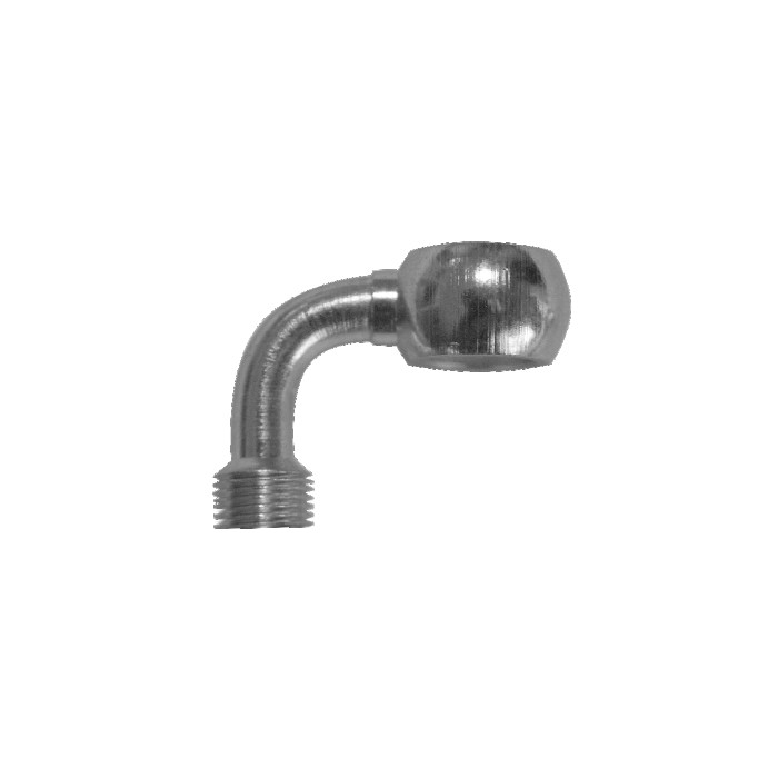 FREN TUBO brake hose nozzle angle HARLEY 90° (11.3mm) chrome