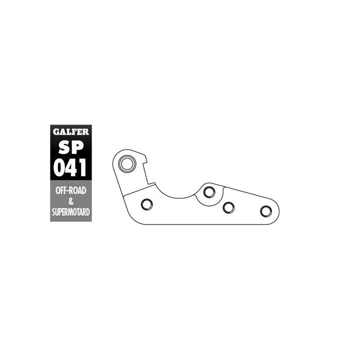 GALFER brake disc adapter 270mm KTM OD '09