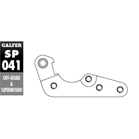 GALFER stabdžių disko adapteris 270mm KTM OD '09