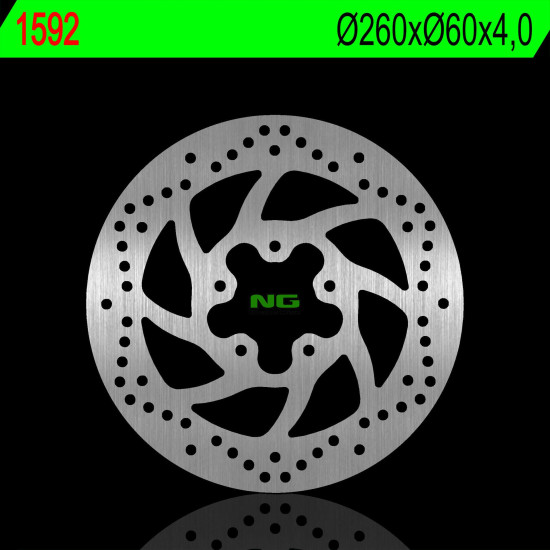 NG brake disc front PIAGGIO MEDLEY 125 / 150 16-18 (260X60X4,0mm) (5X8,5mm)