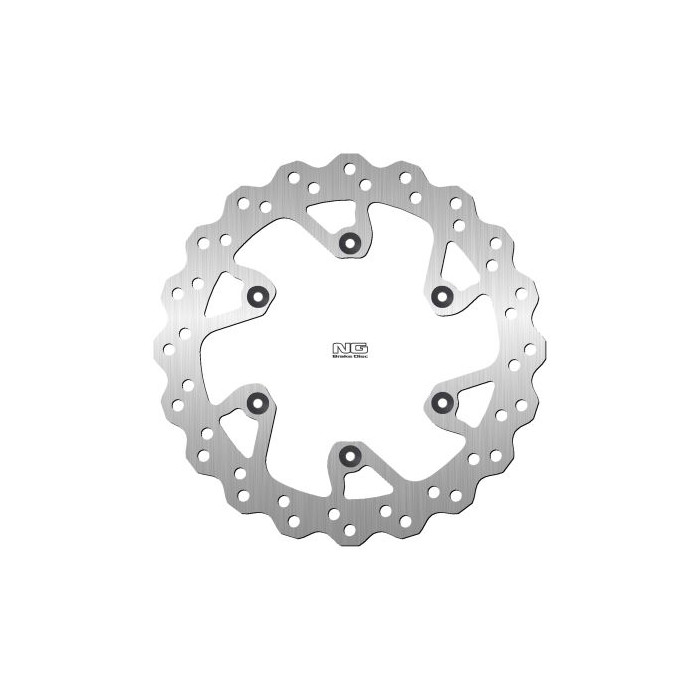 NG brake disc rear YAMAHA WR250 / 450 '19-21, YZ125 / 250 / 450 '18-21 (245X115X4mm) (6X6,5mm) WAVE