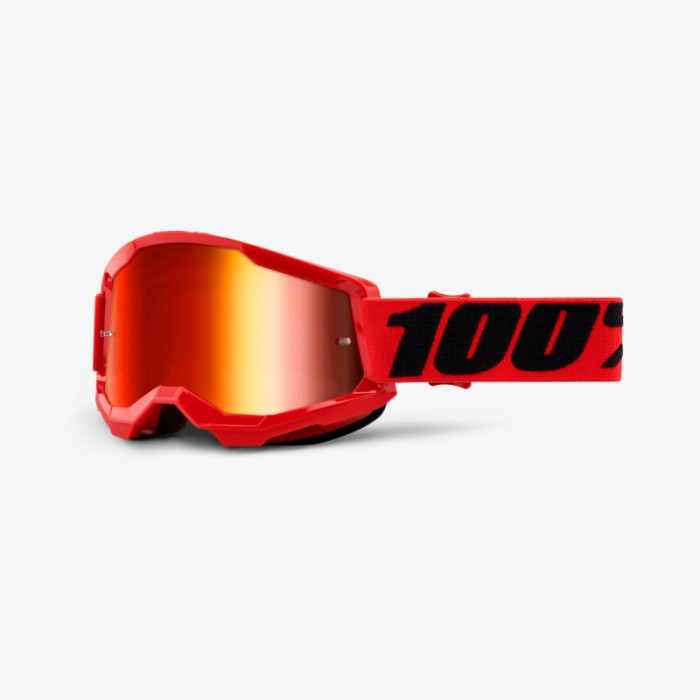 100 PERCENT (2023) STRATA 2 RED - MIRROR RED LENS glasses