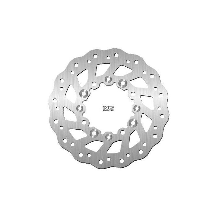 NG brake disc front KAWASAKI KDX 125 / 250 '92-14, KLX650 '93-14 (250X100X3mm) (4 holes) WAVE