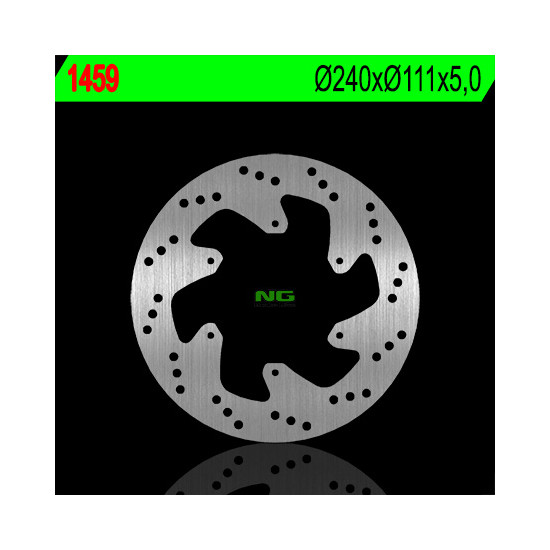 NG brake disc rear KTM 990 ADVENTURE ABS '09-'12 (240X111X5) (6X6,5mm)