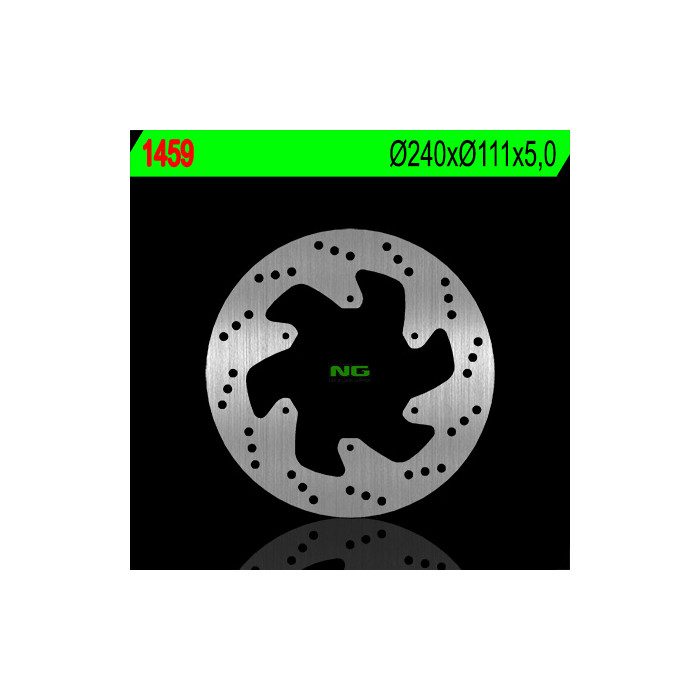 NG brake disc rear KTM 990 ADVENTURE ABS '09-'12 (240X111X5) (6X6,5mm)