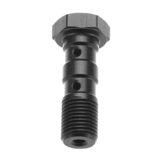 TRW LUCAS brake hose bolt M10X1.00 double BREMBO color black