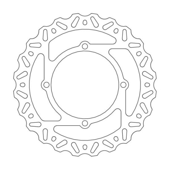MOTO-MASTER brake disc front NITRO SUZUKI RMZ 250mm