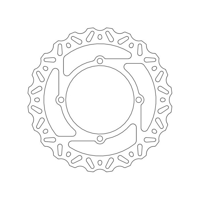 MOTO-MASTER brake disc front NITRO SUZUKI RMZ 250mm