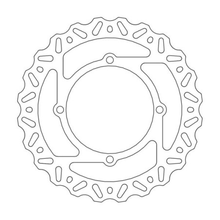MOTO-MASTER brake disc front NITRO SUZUKI RMZ 250mm