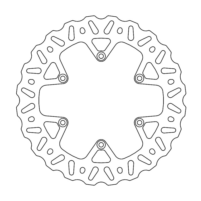 MOTO-MASTER brake disc rear NITRO 240mm to BETA 250 / 300 / 350 / 390 / 400 / 430 / 450 / 480 / 498 / 500 RR '13-'20