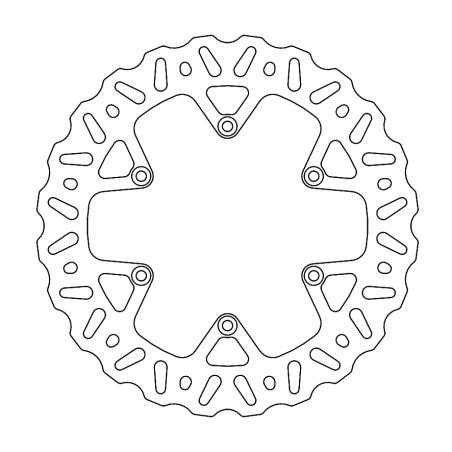 MOTO-MASTER brake disc rear NITRO 240mm to BETA 250 / 300 / 350 / 390 / 400 / 430 / 450 / 480 / 498 / 500 RR '13-'20