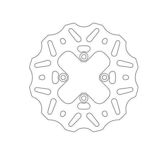 MOTO-MASTER brake disc rear NITRO KTM SX 65 '00-'22, HUSQVARNA TC 65 '17-'22, GASGAS MC 65 '21-'22