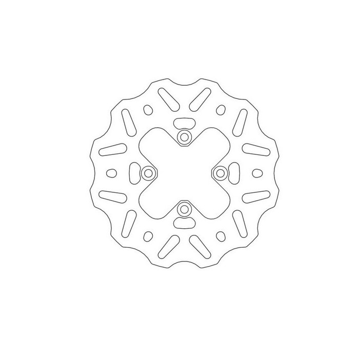 MOTO-MASTER brake disc rear NITRO KTM SX 65 '00-'22, HUSQVARNA TC 65 '17-'22, GASGAS MC 65 '21-'22