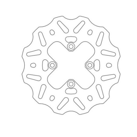MOTO-MASTER brake disc rear NITRO KTM SX 65 '00-'22, HUSQVARNA TC 65 '17-'22, GASGAS MC 65 '21-'22