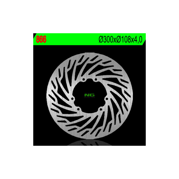 NG brake disc front DERBI 50 / 125 MOTO (300X108X4) (6X6,5mm)