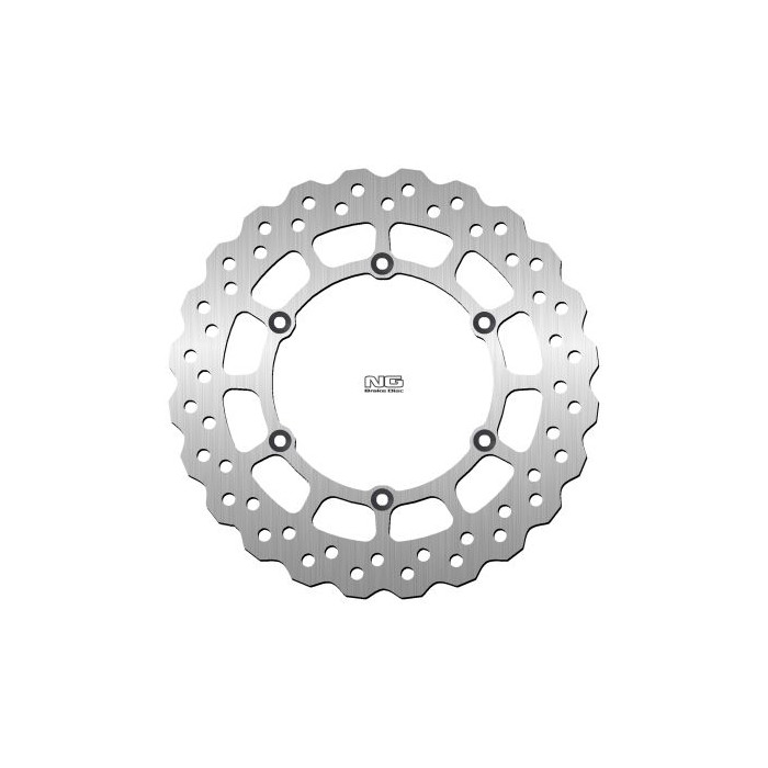 NG brake disc front YAMAHA WR / YZ125 / 250 '92-00, WR / YZ400 '98-00 (245X118X3mm) (6X6,5mm) WAVE
