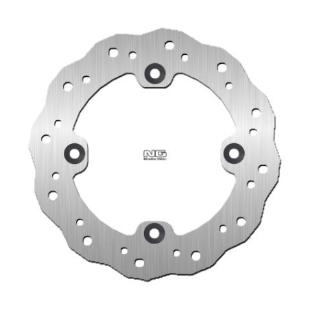 NG brake disc rear HONDA CR 125 '89-'97, CR 250 '89-'96 (220X121X5mm) (4X10,5mm) WAVE