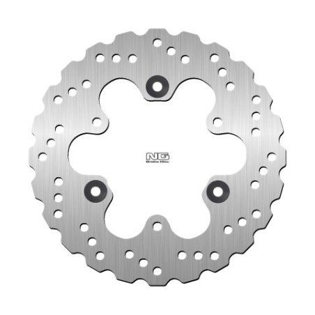 NG stabdžių diskas galas KAWASAKI 250 NINJA '13-18 (220X100X5mm) (3X10,5mm) WAVE