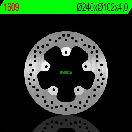 NG brake disc front PIAGGIO LYBERTY 125 16-18, (240X102X4,0mm) (5X8,5mm)