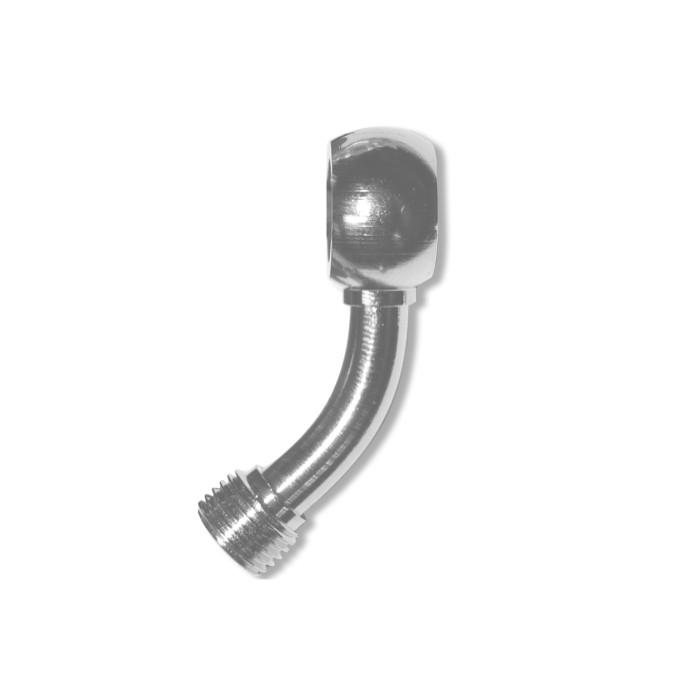 FREN TUBO brake hose nozzle angle HARLEY 45° (11.3mm) chrome