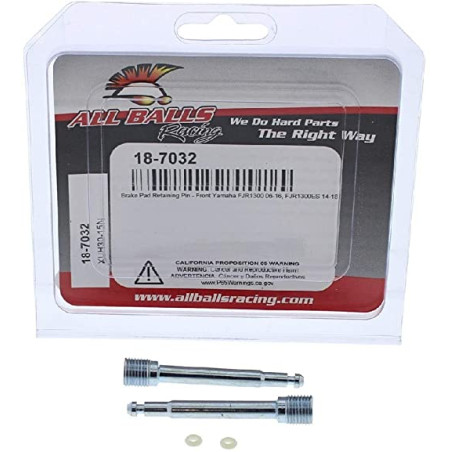 ALL BALLS brake pad locking bolts front YAMAHA FJR1300 '06-'16, FJR1300ES '14-'17