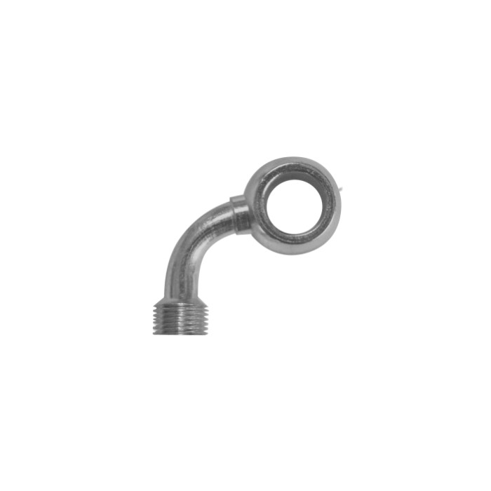 FREN TUBO brake hose nozzle angle 45° chrome