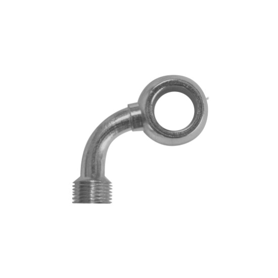 FREN TUBO brake hose nozzle angle 45° chrome