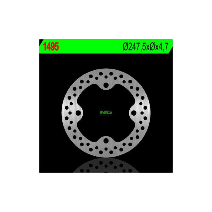 NG brake disc front / rear POLARIS RANGER 1000 '14-'15 (247.5X4.7) (4X15.4mm)