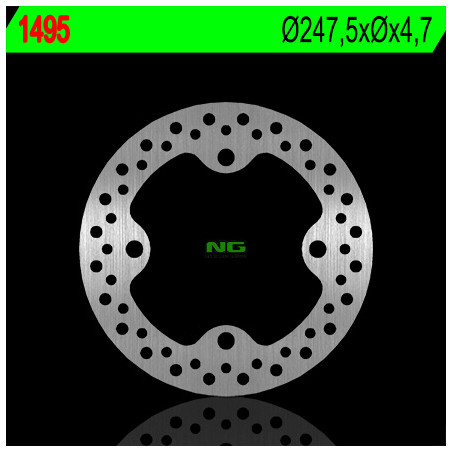 NG brake disc front / rear POLARIS RANGER 1000 '14-'15 (247.5X4.7) (4X15.4mm)