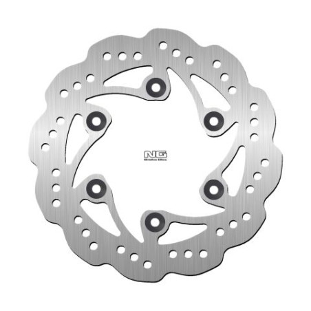 NG brake disc rear KTM 390ADV '18-21, DUKE 125 / 250 / 390 '13-21 (230X104X4mm) (6X10,5mm) WAVE