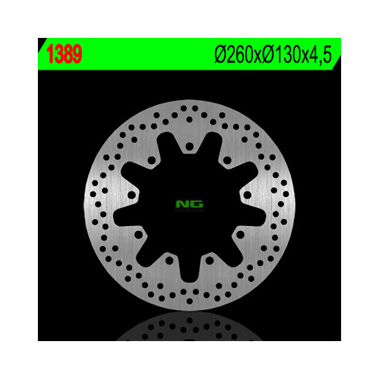 NG brake disc front KAWASAKI KLR 650 '87-'89 (260X130X4,5)