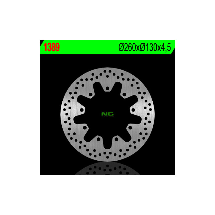 NG brake disc front KAWASAKI KLR 650 '87-'89 (260X130X4,5)