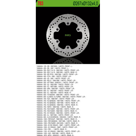 NG stabdžių diskas priekis...
