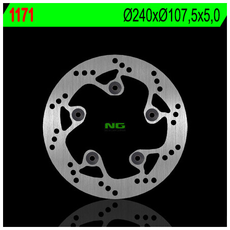 NG stabdžių diskas galas KTM DUKE 690 / 790 / 890 '08-'22, SUPERMOTO 950 / 990 '05-'08, SUPERDUKE 690 / 950 / 990 (240X107,5X5) 