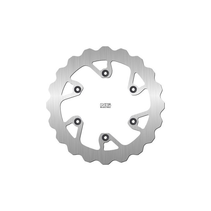 NG brake disc rear YAMAHA WR250 / 450 '19-21, YZ125 / 250 / 450 '18-21 (245X115X4mm) (6X6,5mm) WAVE