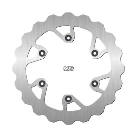 NG brake disc rear YAMAHA WR250 / 450 '19-21, YZ125 / 250 / 450 '18-21 (245X115X4mm) (6X6,5mm) WAVE