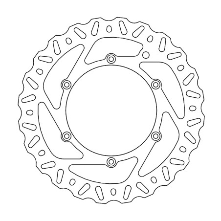 MOTO-MASTER brake disc front NITRO 260mm to BETA 250 / 300 / 350 / 390 / 400 / 430 / 450 / 480 / 498 / 500 RR '13-'20