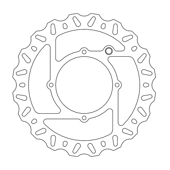 MOTO-MASTER brake disc front NITRO KTM SX 85 '13-, HUSQVARNA TC 85 '14-, GASGAS MC 85 '21-,
